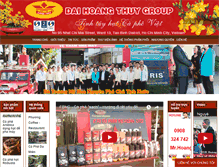 Tablet Screenshot of caphehoangthuy.com.vn